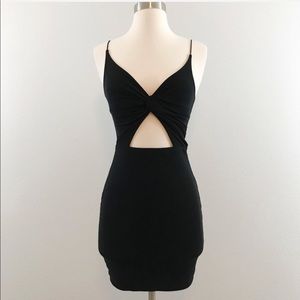 NWT Boohoo Black Mini Dress